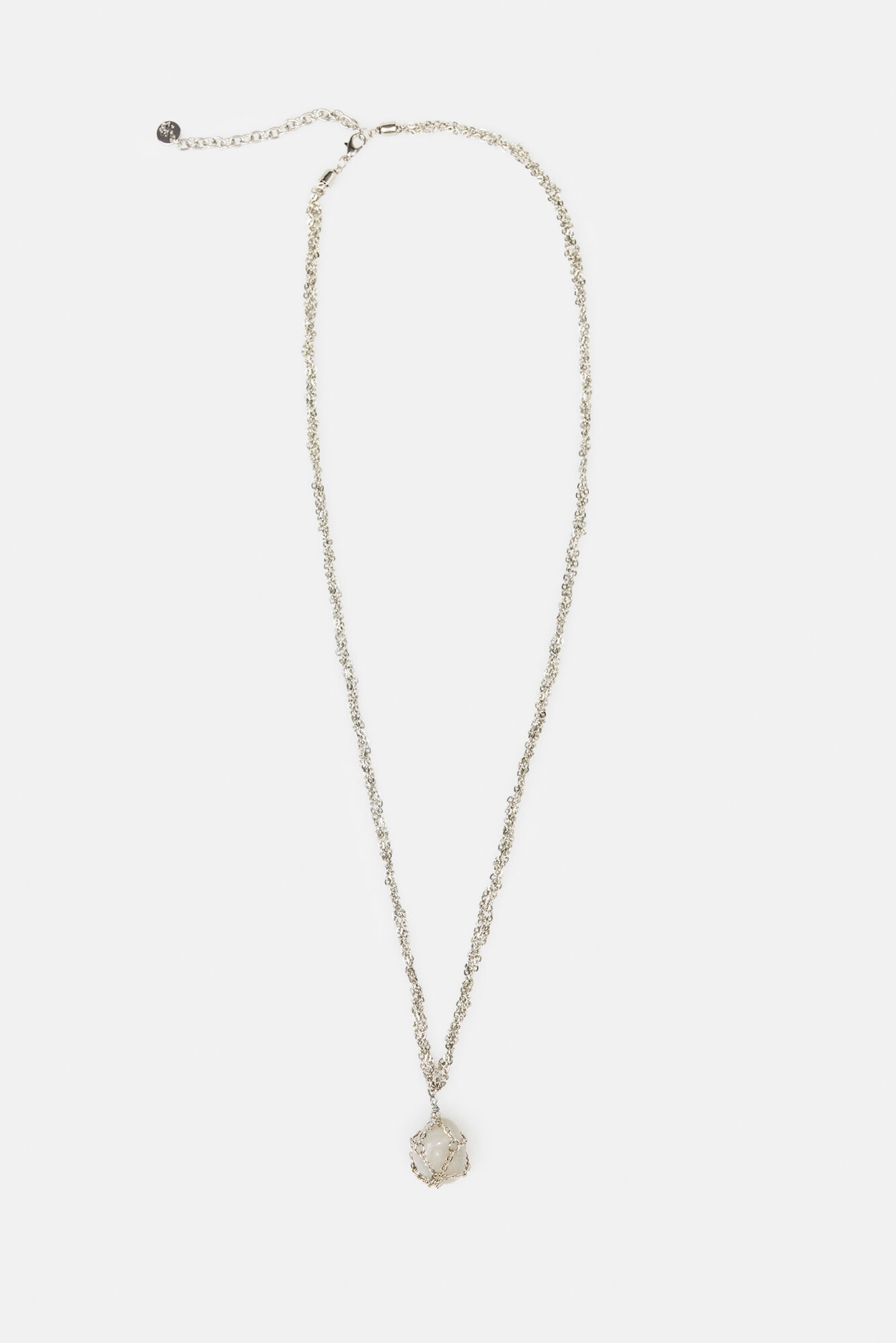 Hoss Intropia Luz. Collar con piedra natural