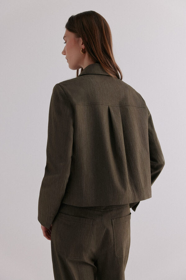 Hoss Intropia Eloïse. Chaqueta casual Kaki