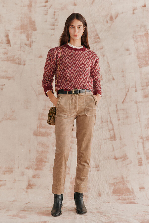 Hoss Intropia Teodosia. Jersey greca Multicolor