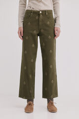 Hoss Intropia Amaya.Jeans fit Mom Kaki