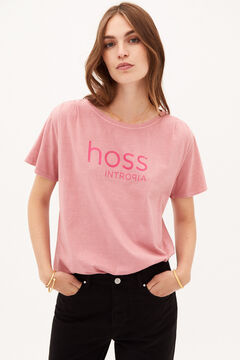 Hoss Intropia Noa. T-shirt logo Hoss Intropia Rosa