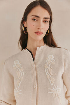 Hoss Intropia Sally. Chaqueta con botones Marfil