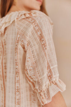 Hoss Intropia Astrid. Blusa estampada. Rosa