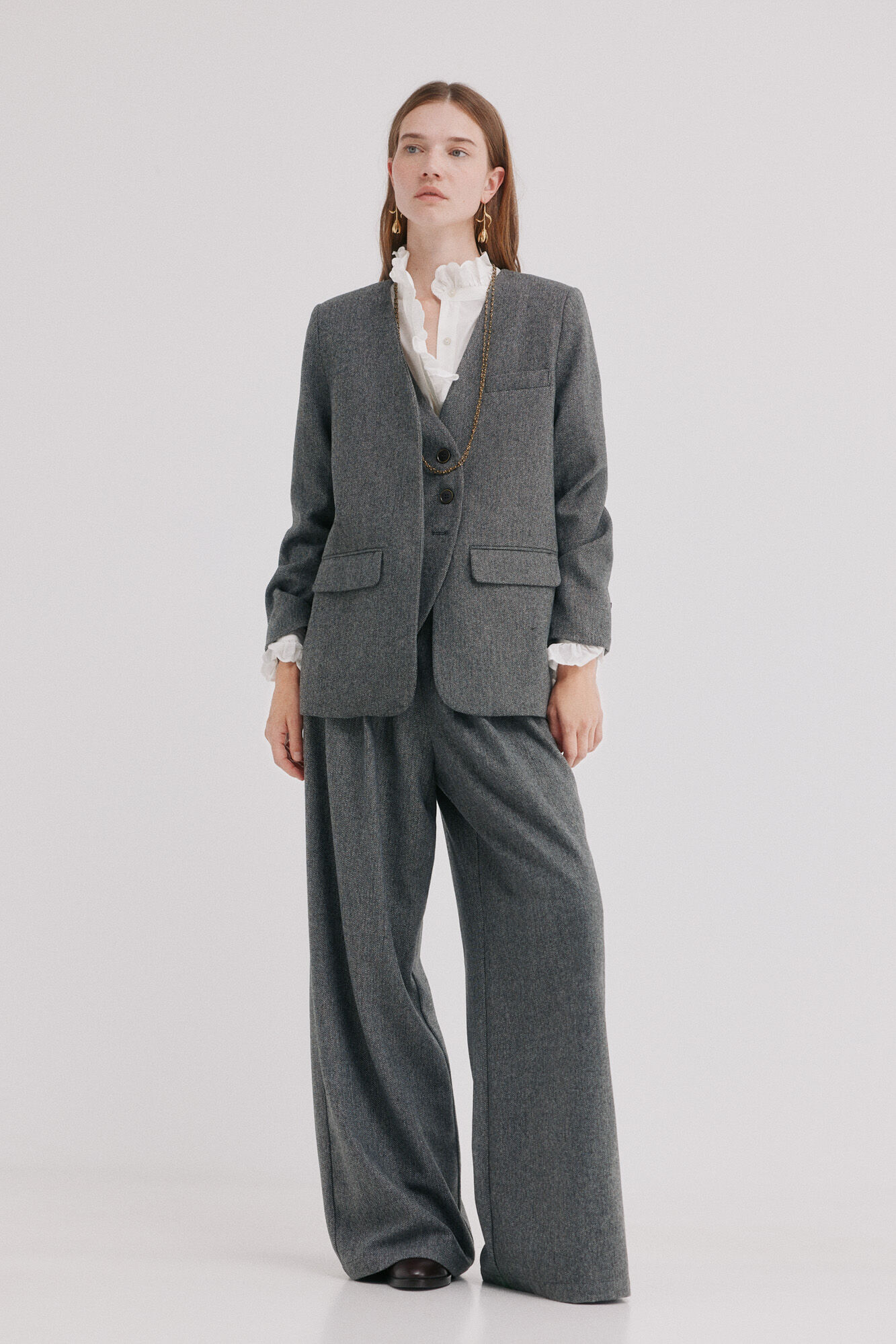 Hoss Intropia Elionor.Blazer sin solapa