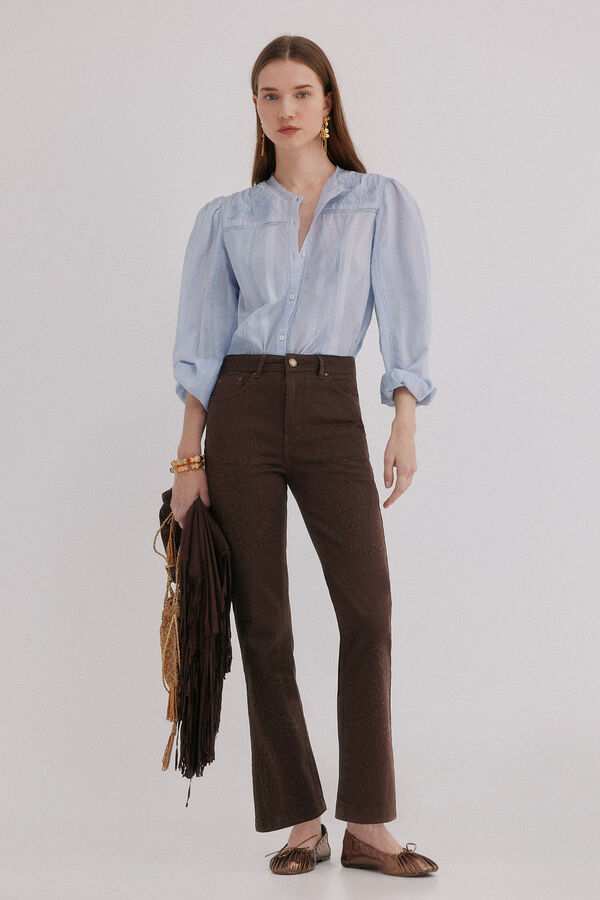 Hoss Intropia Bela. Vaqueros corte bootcut Marron oscuro