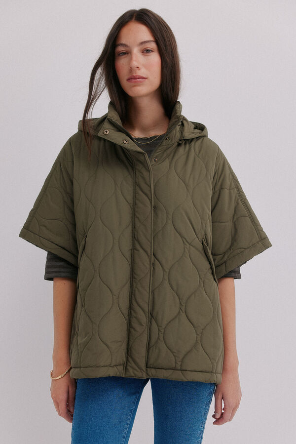 Hoss Intropia Diana. Casaco acolchoado Verde