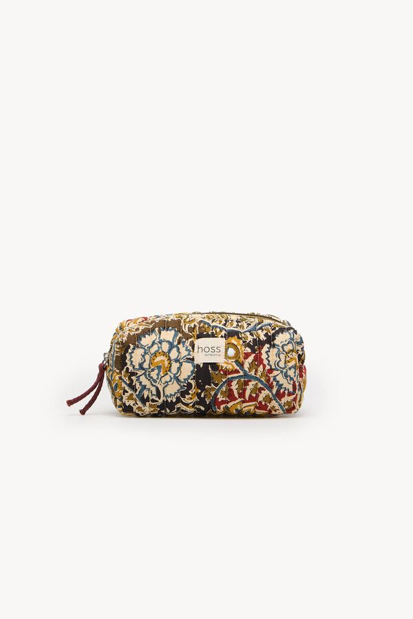 Hoss Intropia Lairet. Neceser estampado acolchado Multicolor