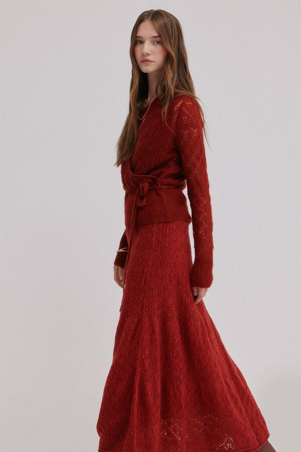 Hoss Intropia Rossie. Falda calada Coral