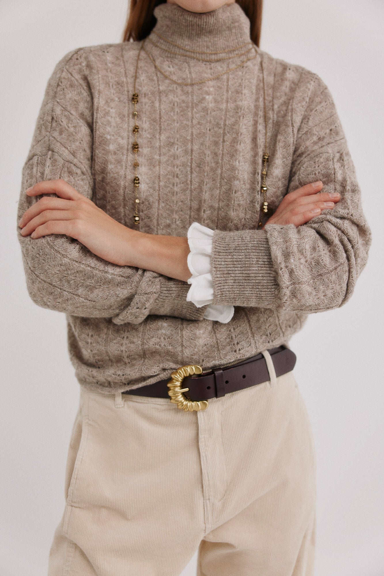 Hoss Intropia Ilana.Jersey cuello alto