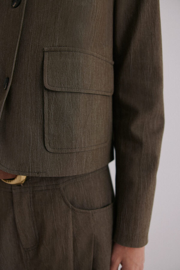 Hoss Intropia Eloïse. Chaqueta casual Kaki