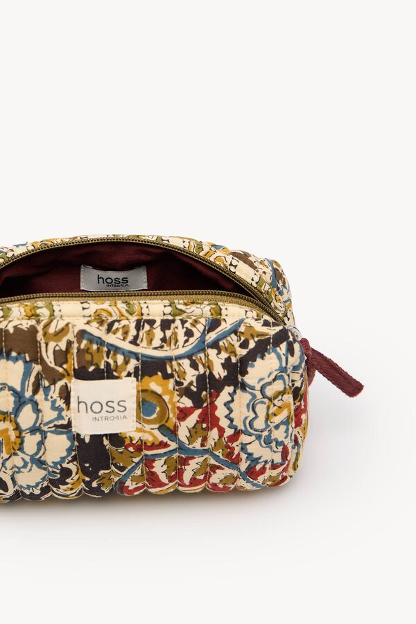 Hoss Intropia Lairet. Neceser estampado acolchado Multicolor