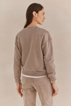 Hoss Intropia Fabricia. Sudadera manga larga Rosa