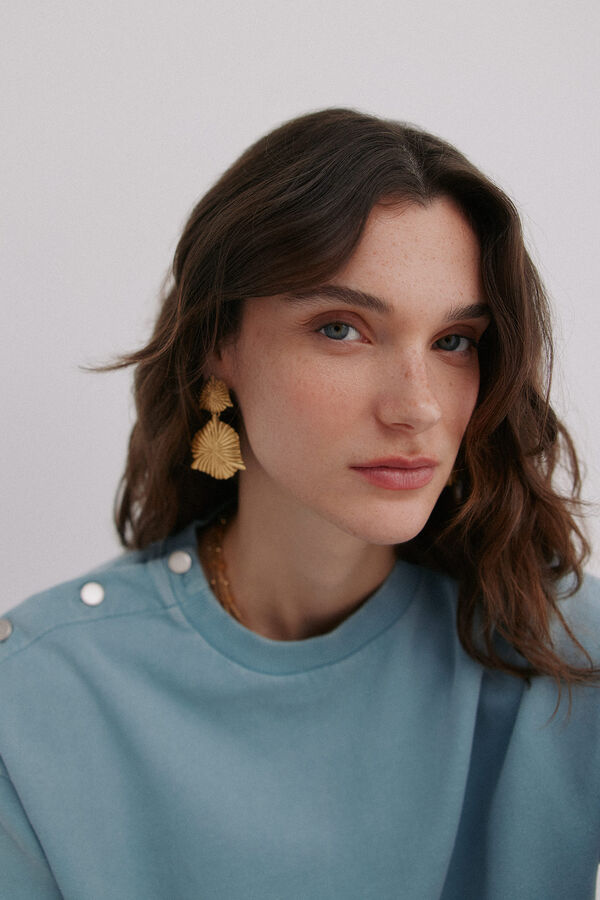 Hoss Intropia Maddie. sweatshirt de gola alta Azul