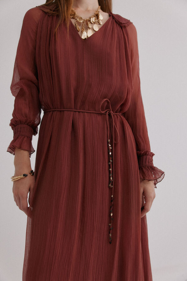 Hoss Intropia Alejandra. Vestido esvoaçante Subiu