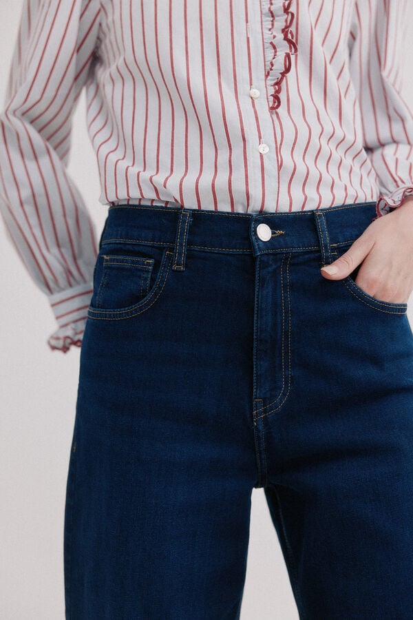 Hoss Intropia Bahiana. Jeans de perna larga Azul