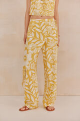 Hoss Intropia Pia. Pantalón pareo Marfil