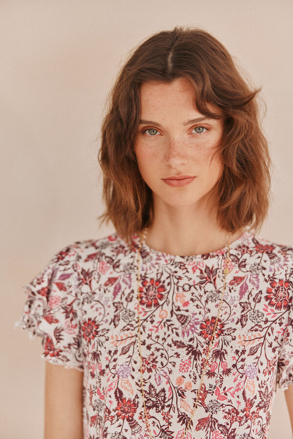 Hoss Intropia Marian. T-shirt estampada Multicolorido