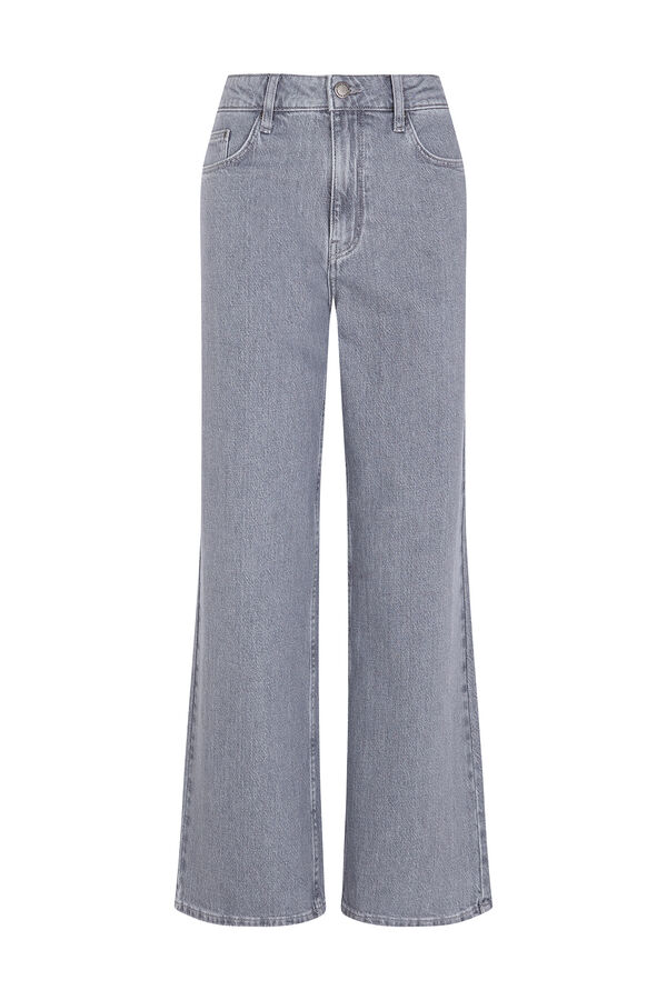 Hoss Intropia Brooke. Vaqueros wide leg Gris