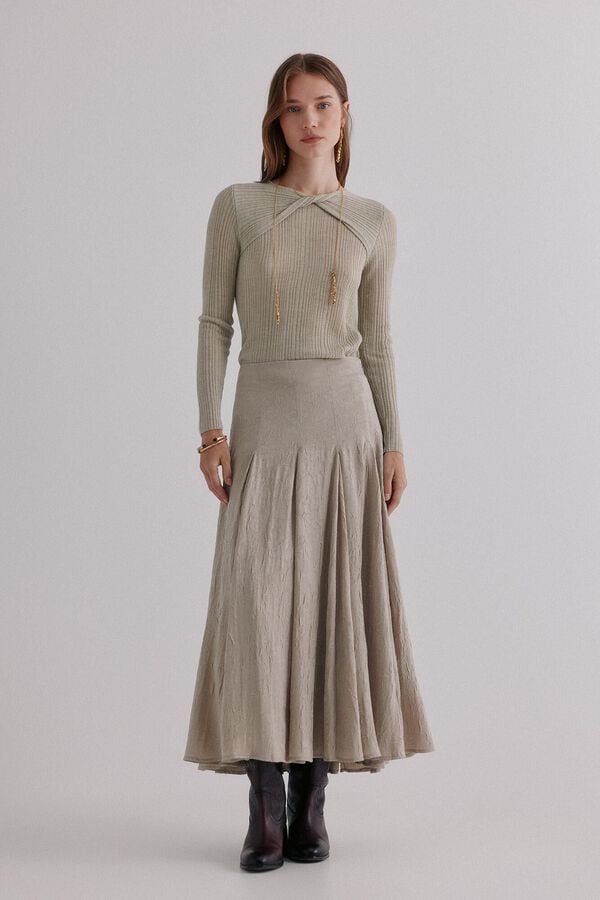 Conjunto de rosa e nabila
