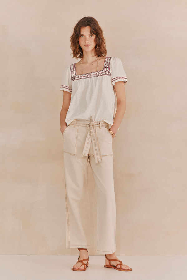 Conjunto de paloma e mariola