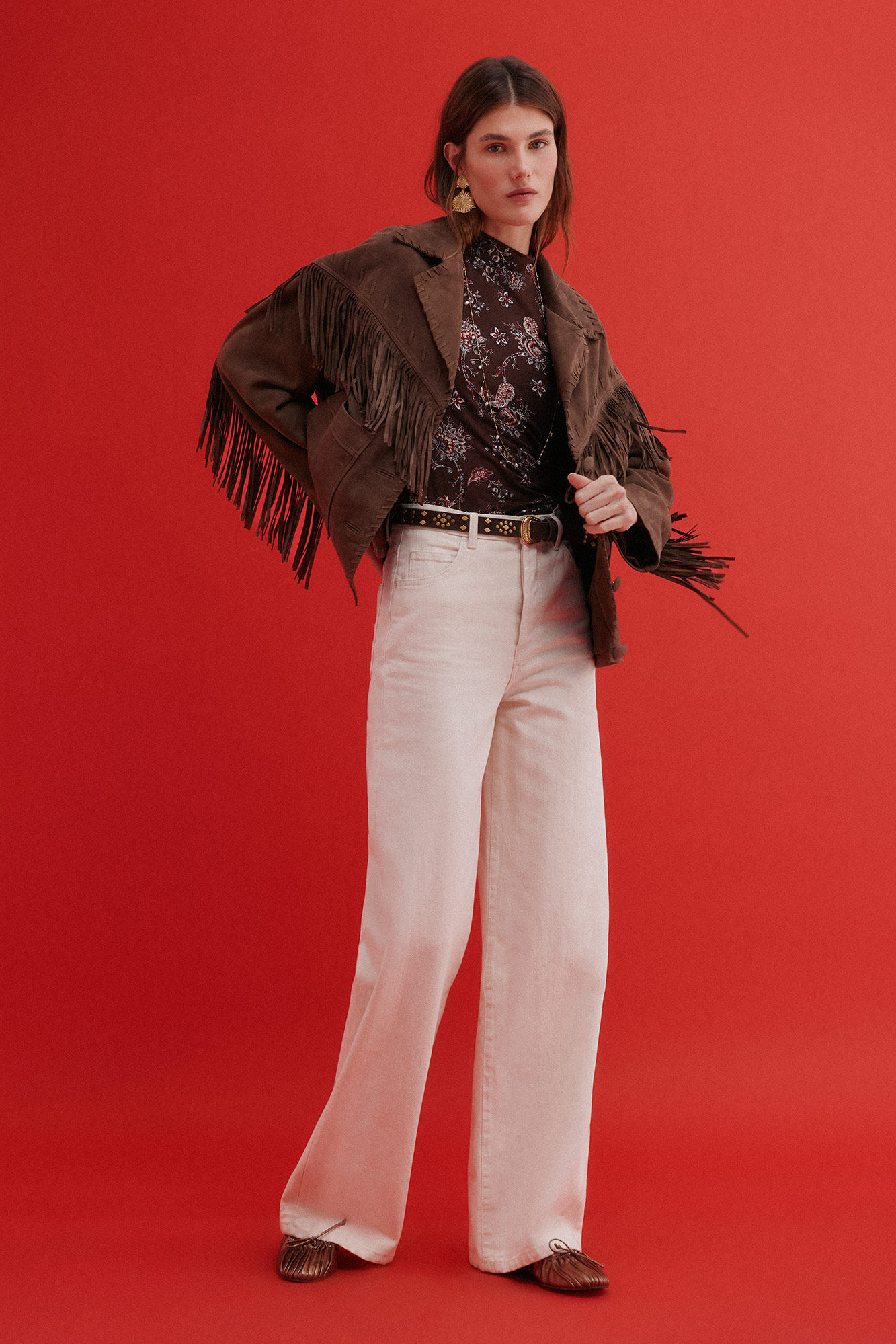 Conjunto de f&aacute;tima, mart-shirt e belma