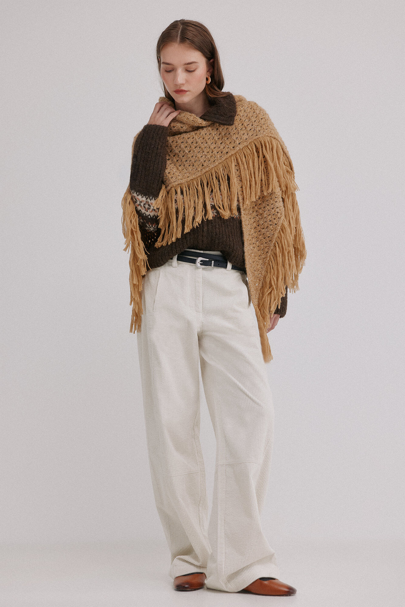 Conjunto de pamela, inola y nieves