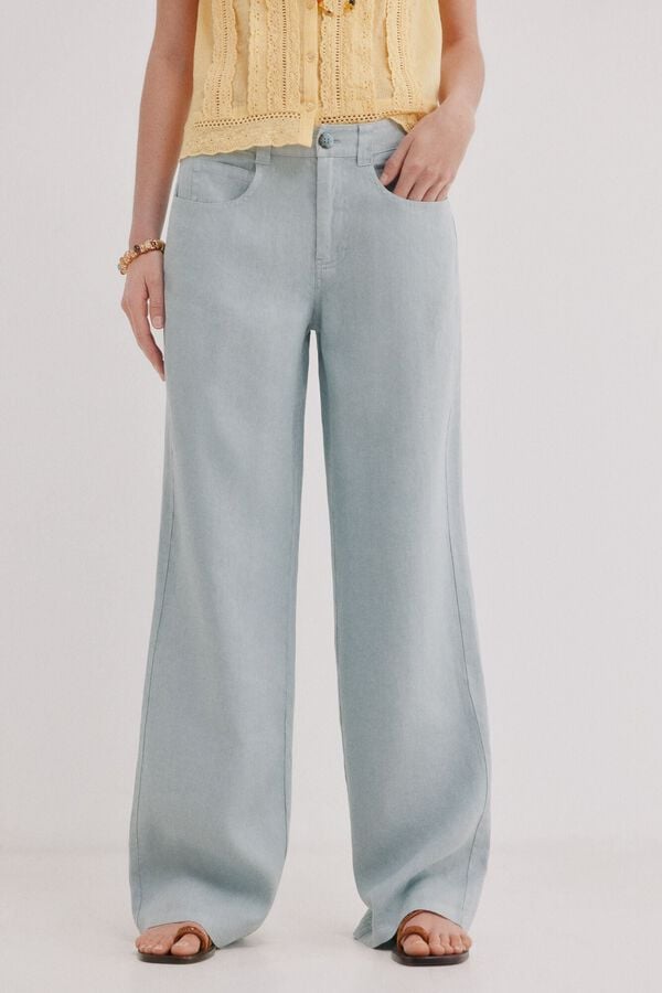 Conjunto de cal&ccedil;a, carola e lena