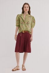 Conjunto de bermudas e capri