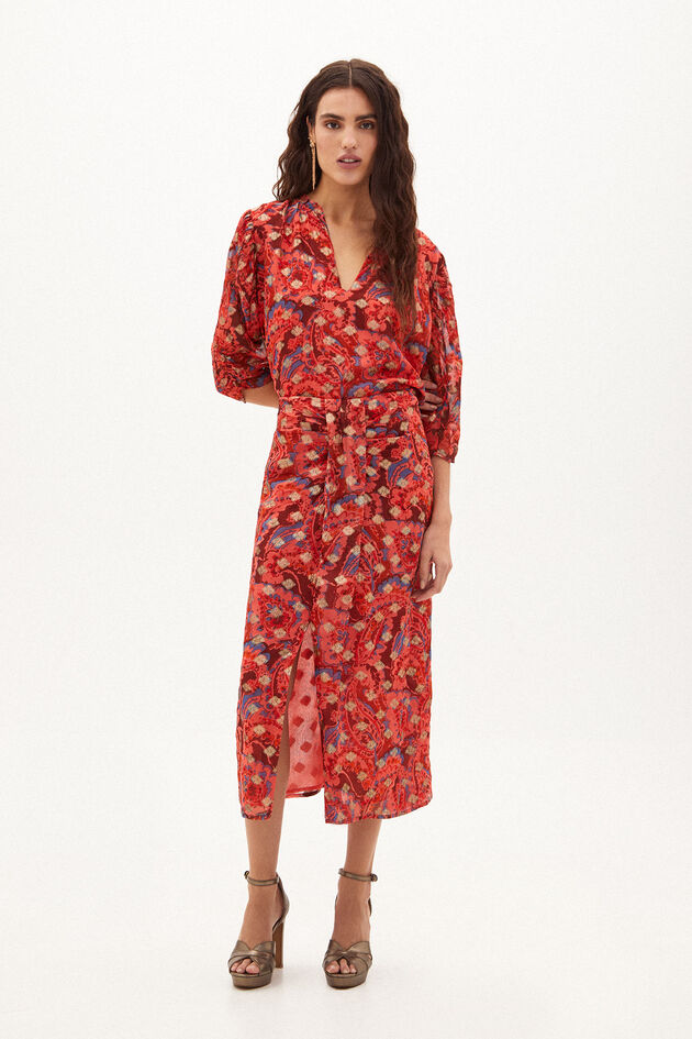 Skirt and blouse set