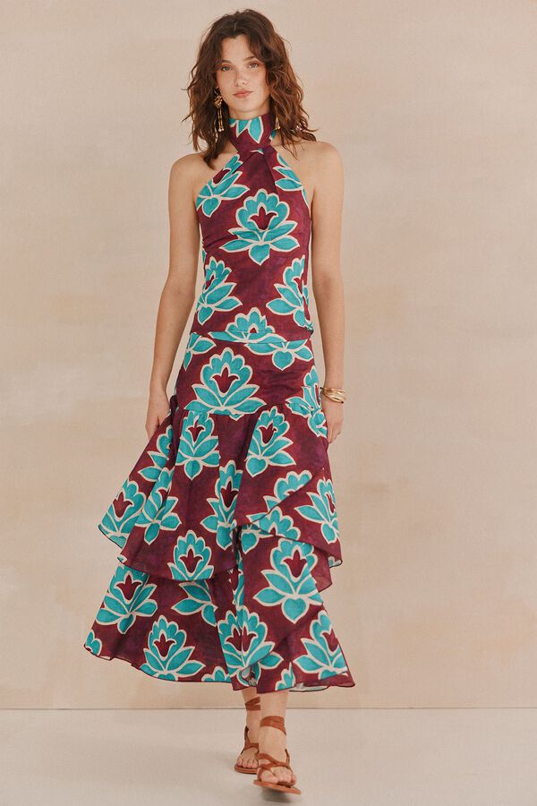 Conjunto de rosa e clara