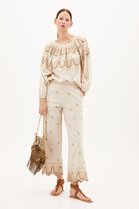 Trousers and top set